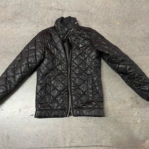 G Star Raw Raw Connect - Men’s Black Full-zip Puffer Jacket Size XS